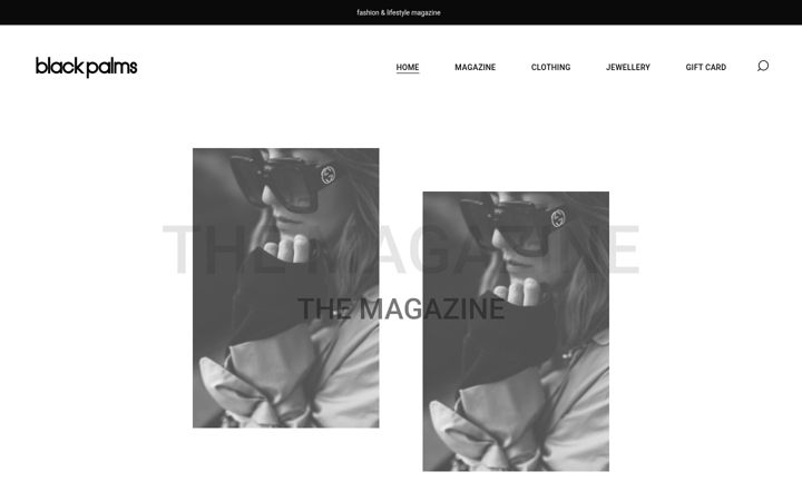 Screenshot of black-palms.com