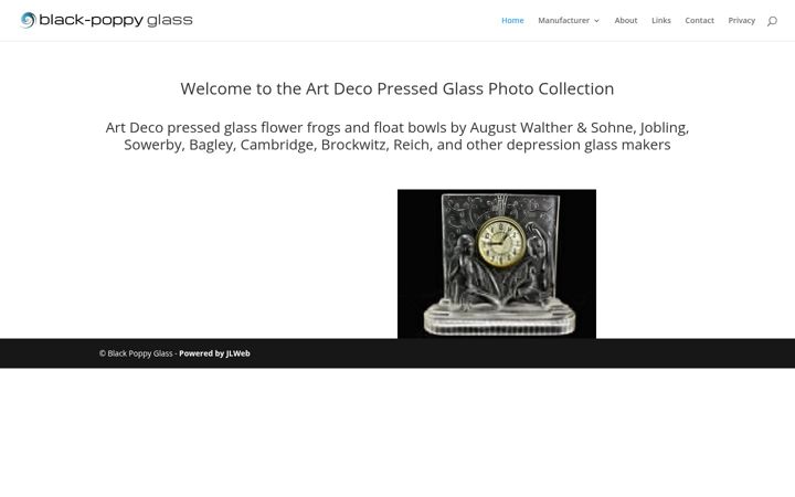 Screenshot of black-poppy.co.uk