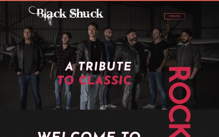 Screenshot of black-shuck.de