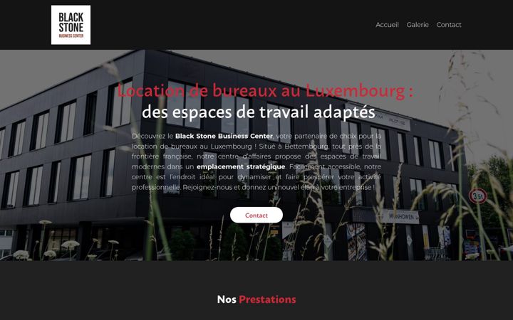 Screenshot of black-stone-luxembourg.com