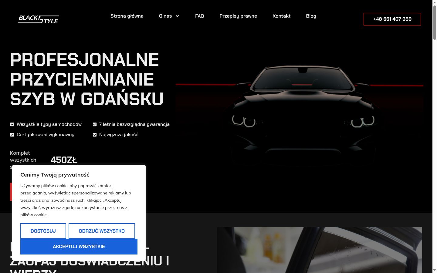 Screenshot tal-banner tal-kunsens muri qabel kwalunkwe interazzjoni
