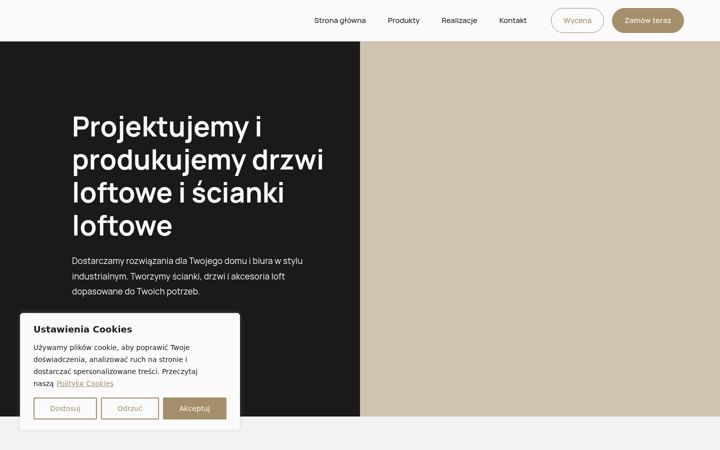 Screenshot of black-wall.pl