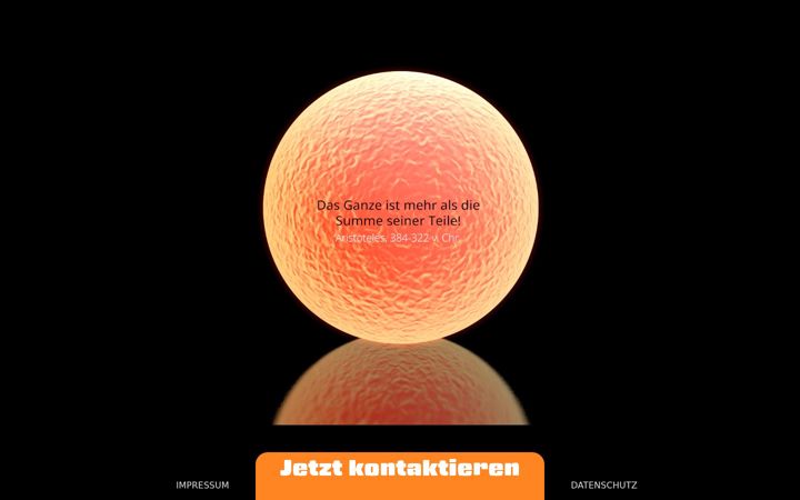 Screenshot of black2orange.de