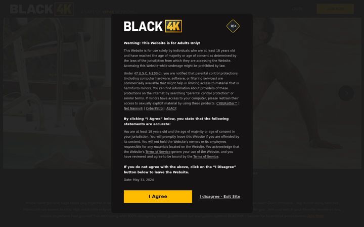 Screenshot of black4k.com