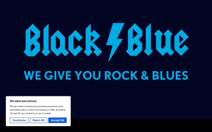 Screenshot of blackandbluewilp.nl