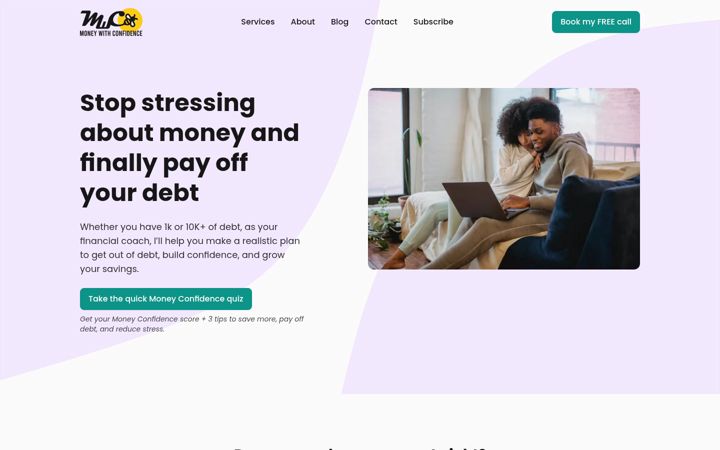 Screenshot of blackandbrownmakegreen.com