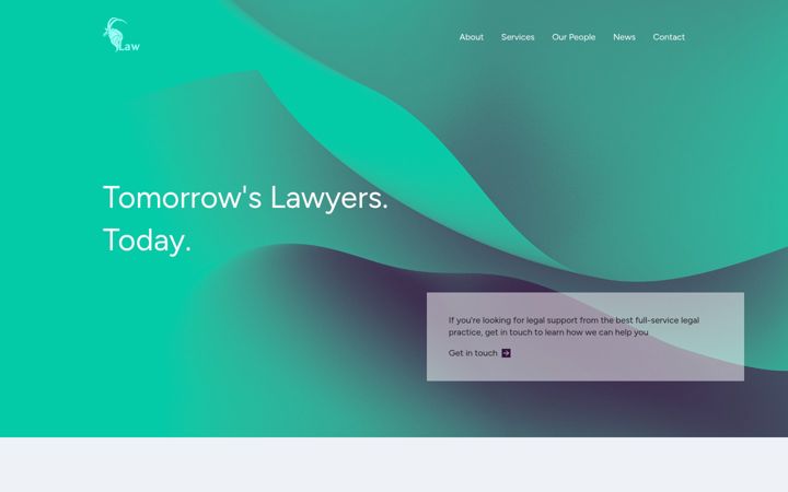 Screenshot of blackantelopelaw.com
