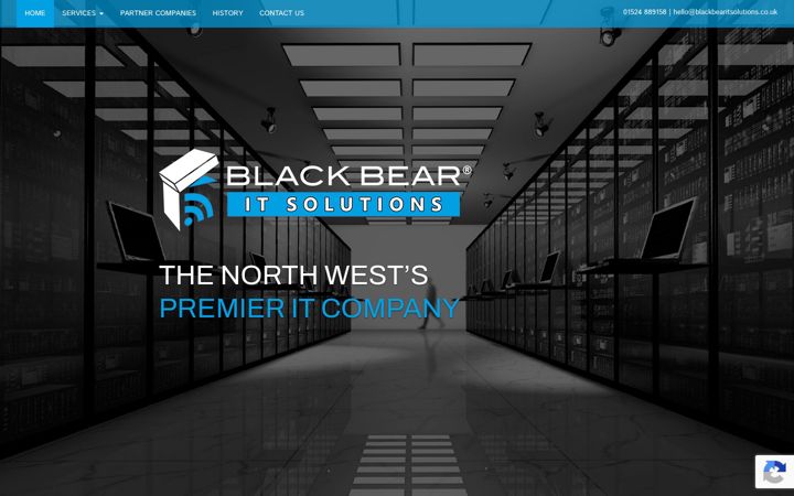 Snímek obrazovky blackbearitsolutions.co.uk