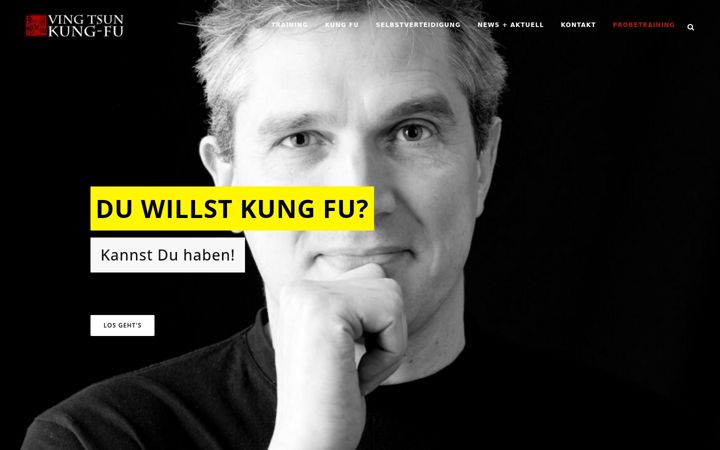 Screenshot of blackbelt-academy.de