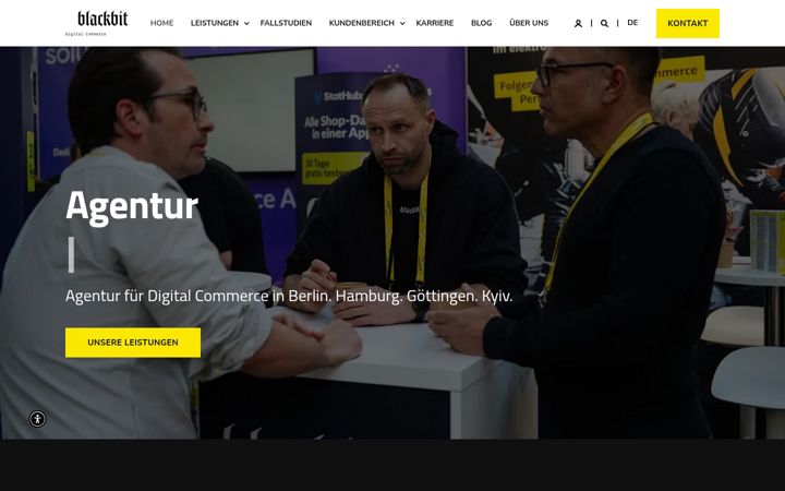 Screenshot of blackbit.com