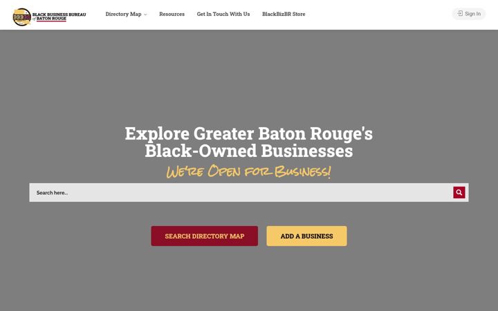 Screenshot of blackbizbr.com
