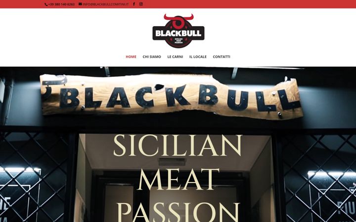 Captura de pantalla de blackbullcomitini.it
