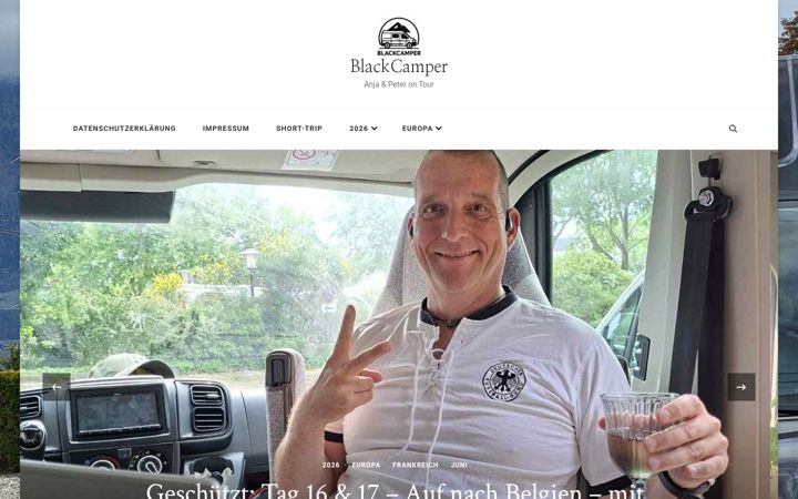 Screenshot of blackcamper.de