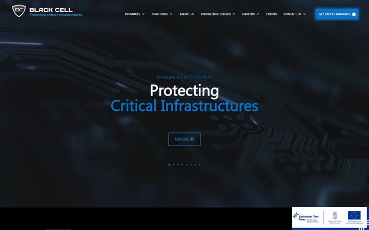 Screenshot of blackcell.io
