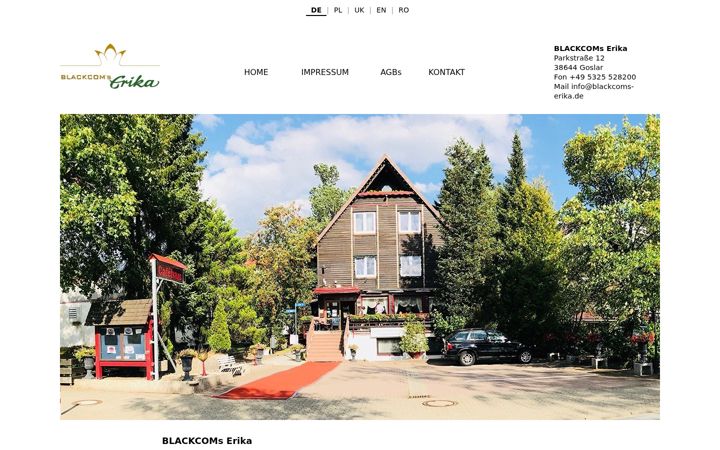 Screenshot of blackcoms-erika.de