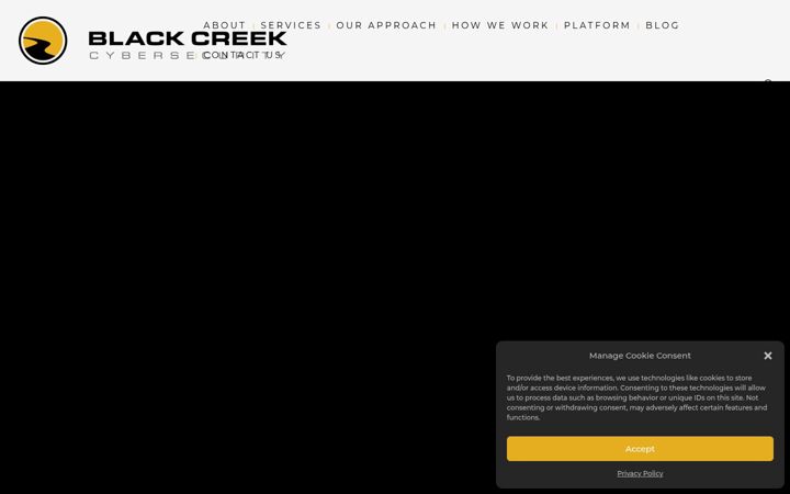 Screenshot di blackcreekcyber.com