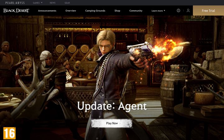 Screenshot of blackdesertonline.com