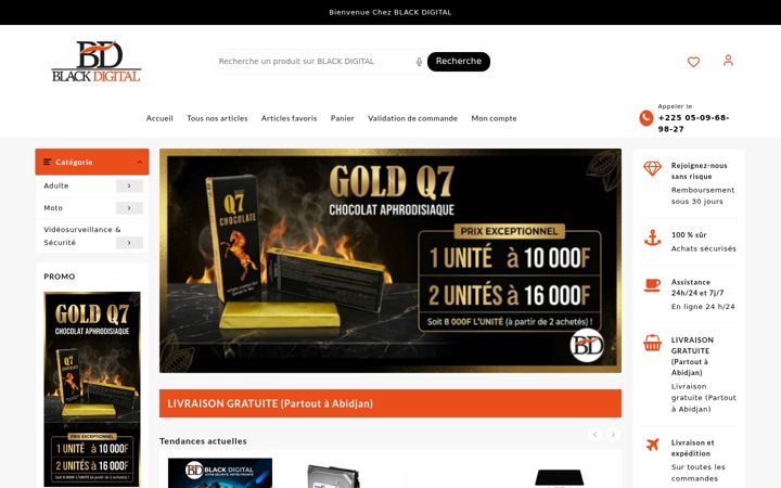 Screenshot of blackdigitalci.shop