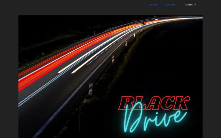 Screenshot of blackdrive.fr