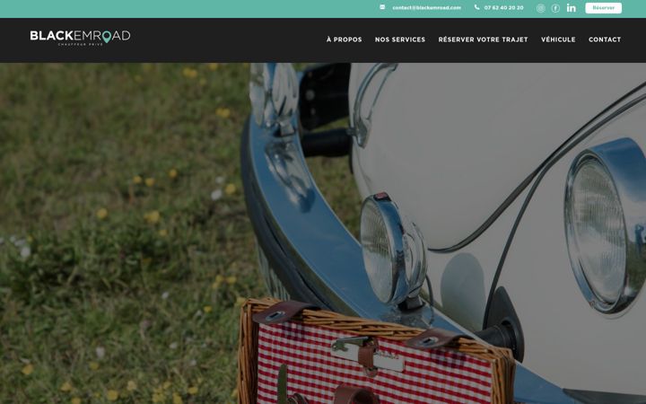 Screenshot ta' blackemroad.com