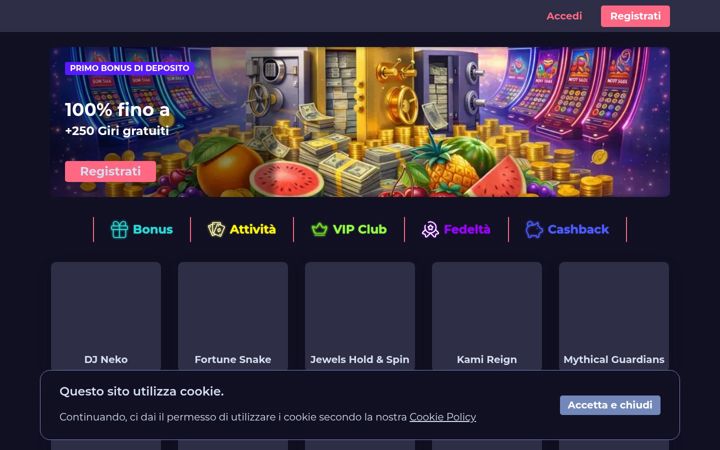 Screenshot of blackfashionstore.it