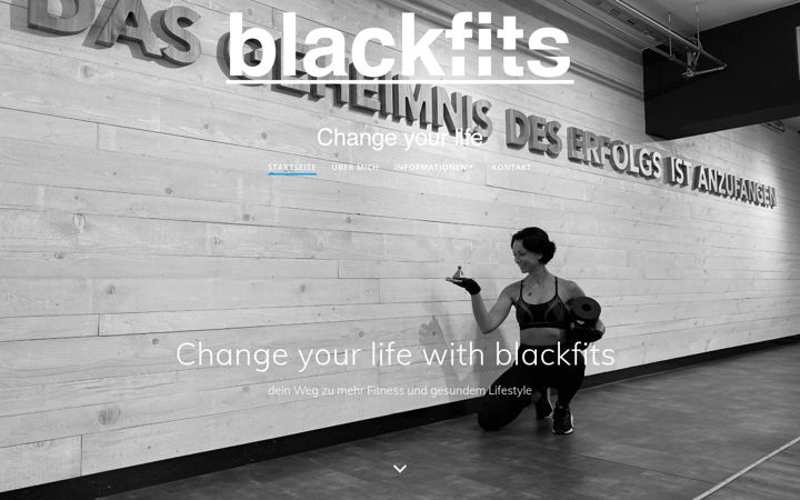 Screenshot di blackfits.de