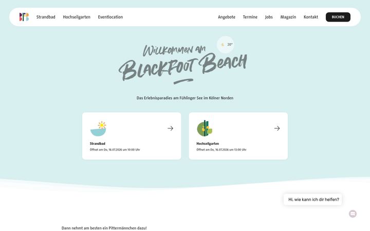 Zrzut ekranu blackfoot.de
