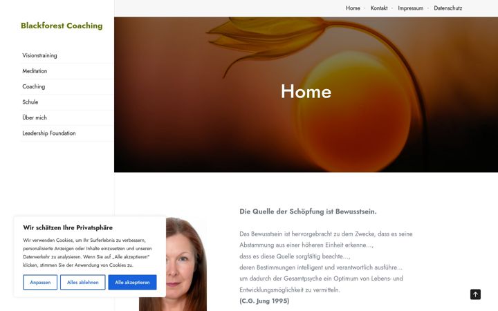 Screenshot of blackforest-coaching.de