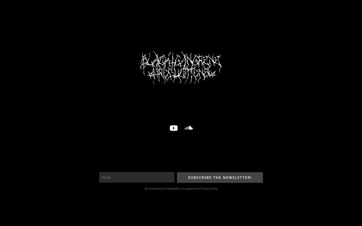 Screenshot of blackgangrene.com