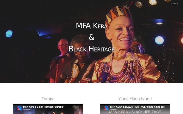 Screenshot of blackheritage.de