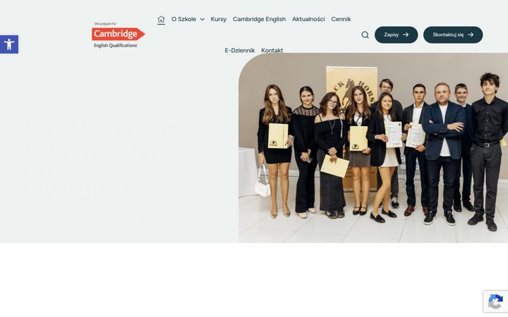 Screenshot of blackhorse.edu.pl