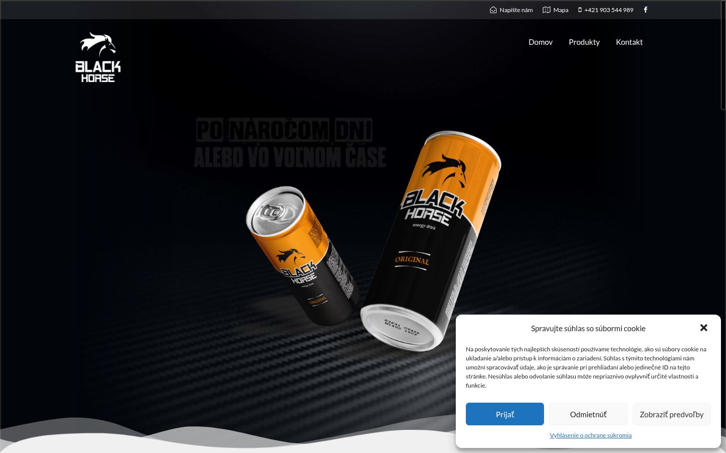 Screenshot του banner συγκατάθεσης που εμφανίστηκε πριν από οποιαδήποτε αλληλεπίδραση