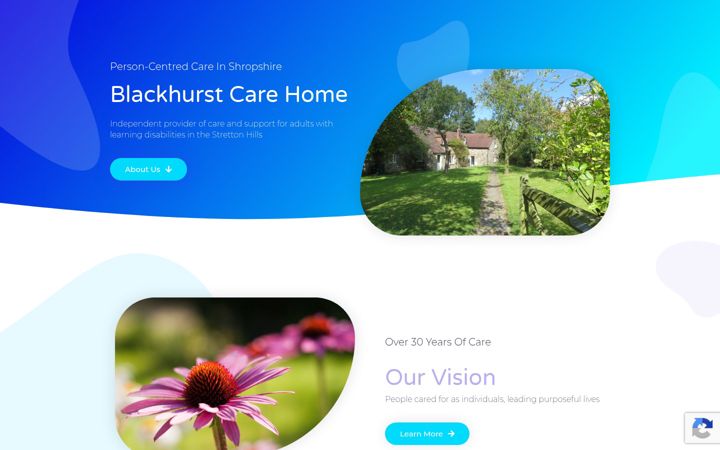 Screenshot of blackhurstcare.com