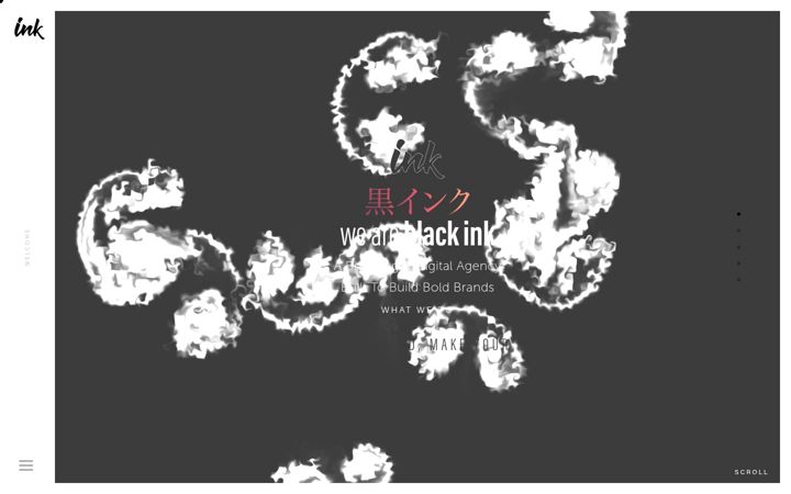 Screenshot of blackink.agency