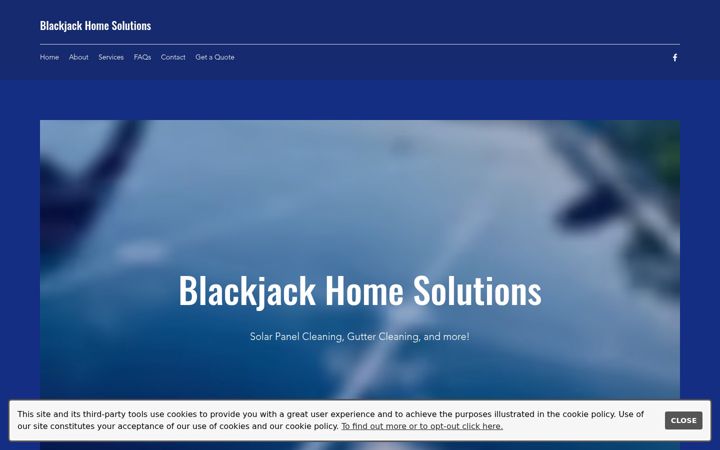 Screenshot of blackjackhs.com