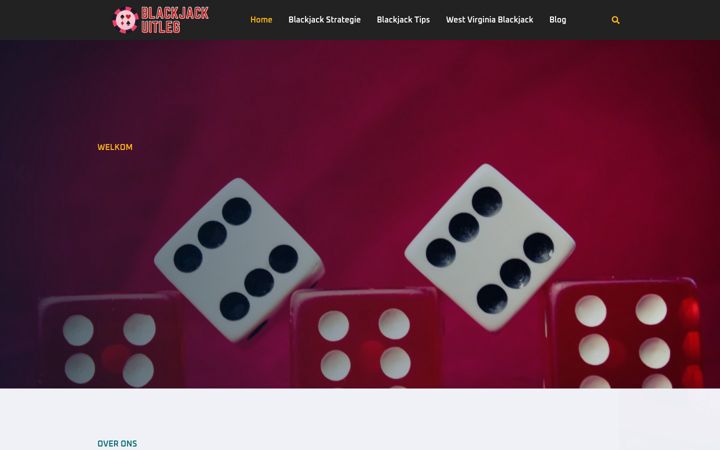 Screenshot of blackjackuitleg.nl