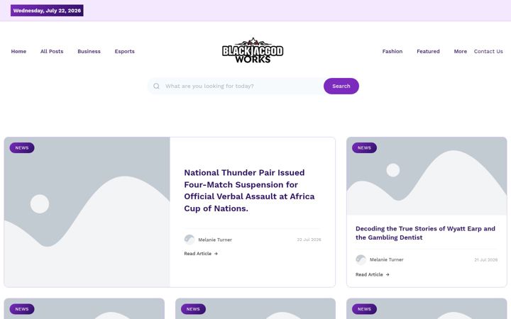 Screenshot of blackjackworks.nl