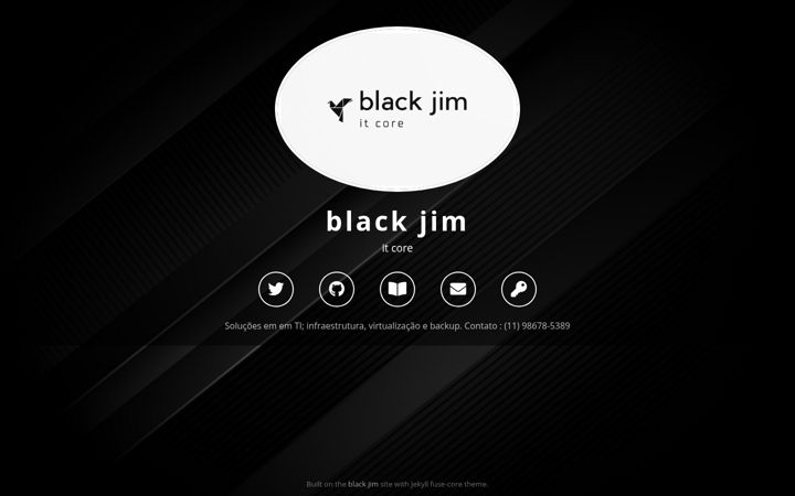 Screenshot of blackjim.com.br