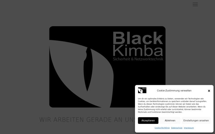 Skjermbilde av blackkimba.de