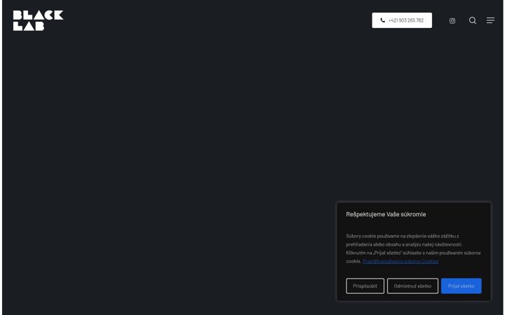 Screenshot of blacklab.sk