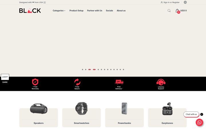 Screenshot of blacklyf.com