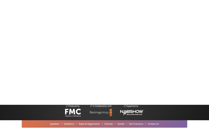 Screenshot of blackmagicconference.com