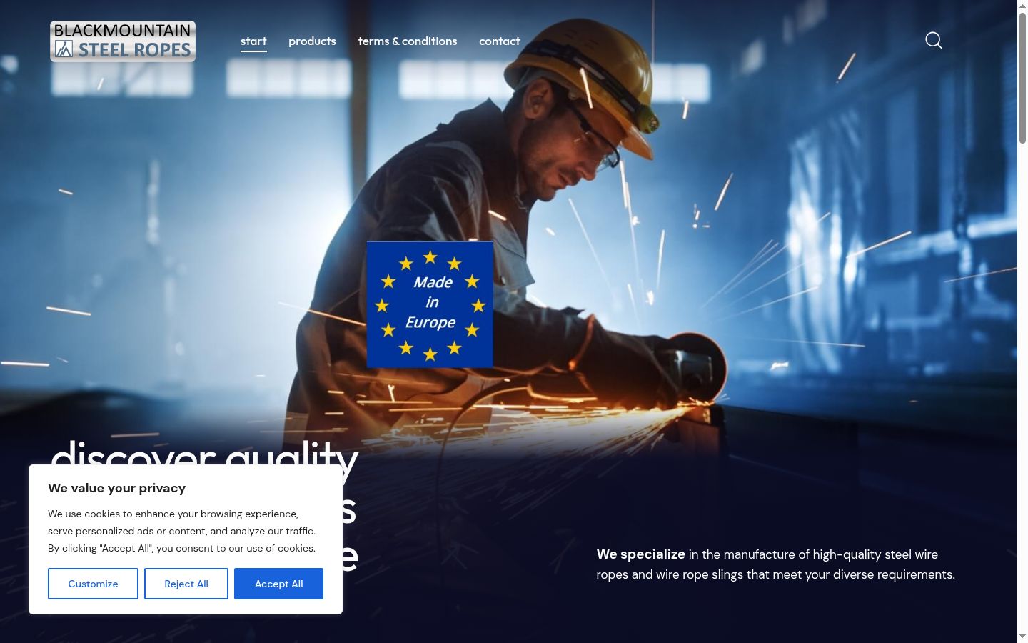 Sutikimo reklamjuostės, rodytos prieš bet kokią sąveiką, ekrano kopija