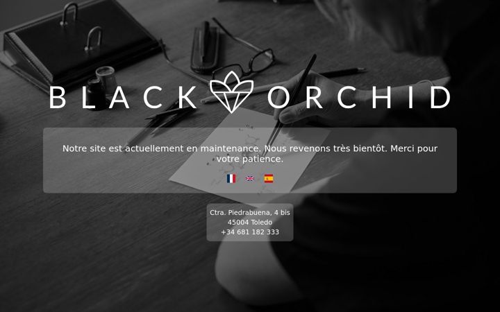 Screenshot ta' blackorchid.es