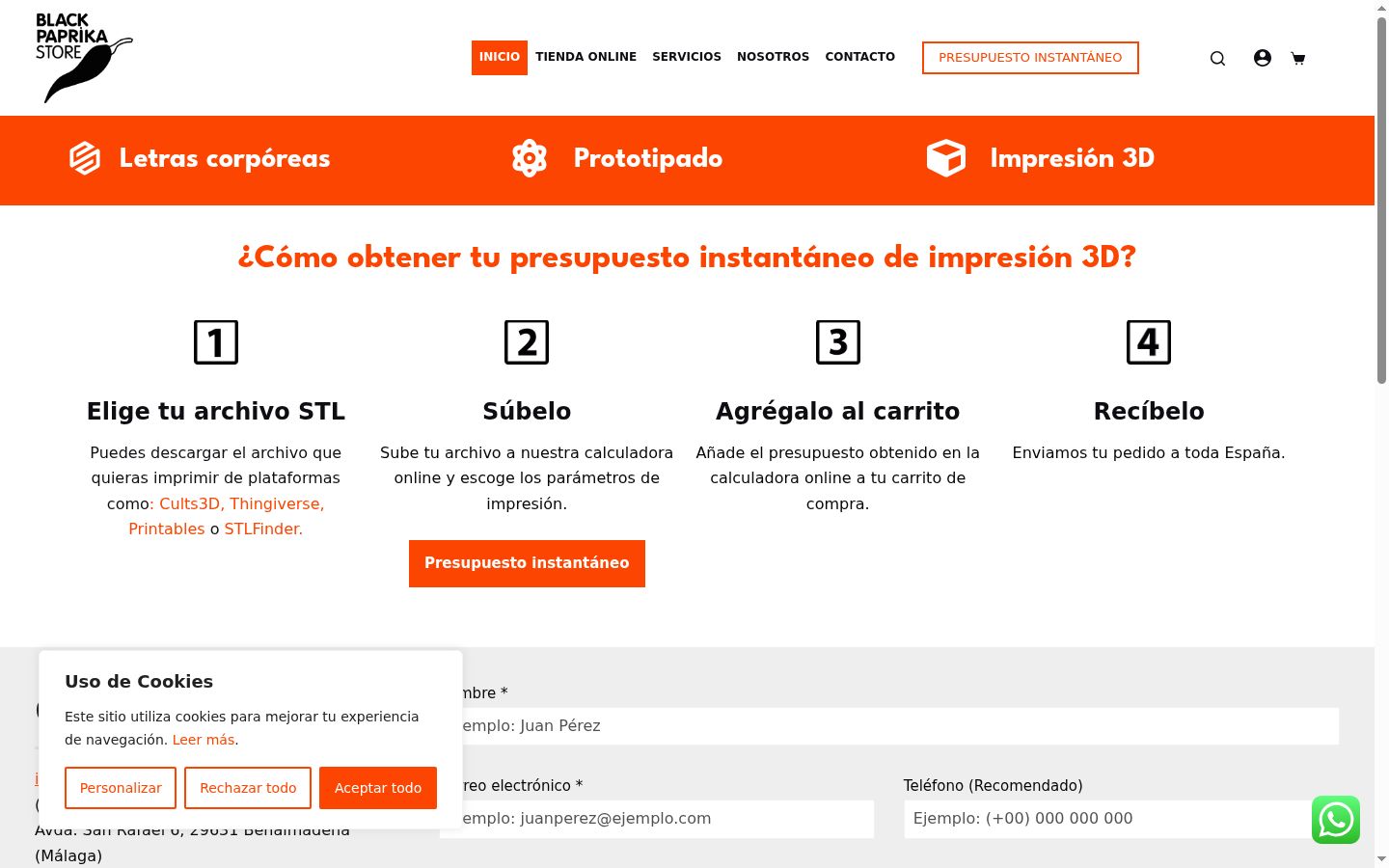 Capture d'écran de la bannière de consentement affichée avant toute interaction