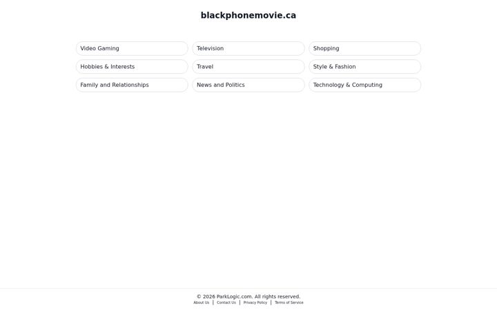 Screenshot of blackphonemovie.ca