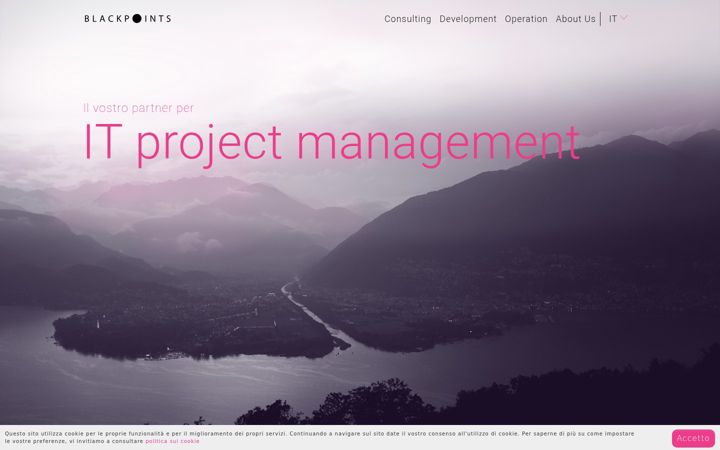 Screenshot of blackpoints.ch