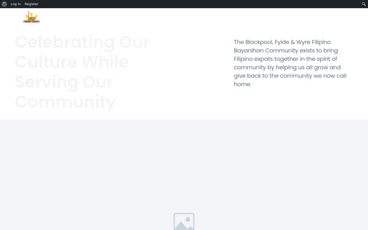 Screenshot of blackpoolfilipino.org