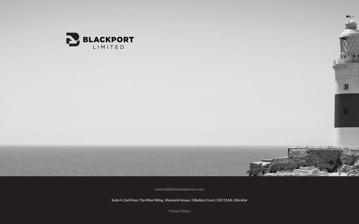 Screenshot of blackportpartners.com