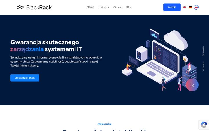 Screenshot of blackrack.pl